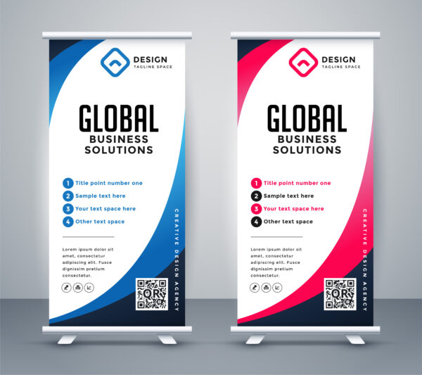 Retractable banners