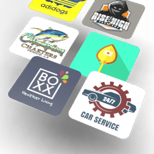 Round Corner Stickers